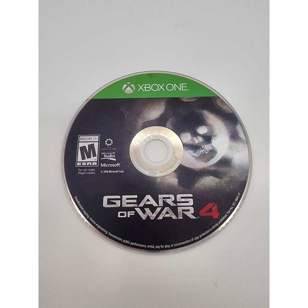 Gears of War 4 Xbox One Video Game Disc Only